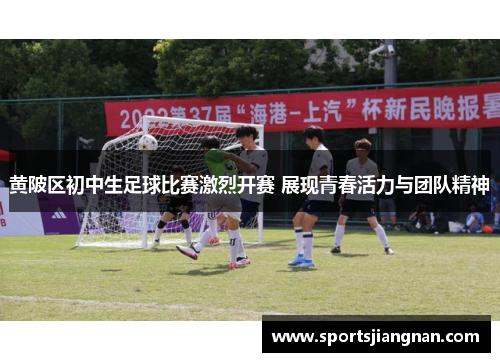 黄陂区初中生足球比赛激烈开赛 展现青春活力与团队精神
